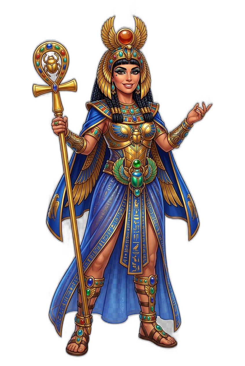 egyptian_princess mascot